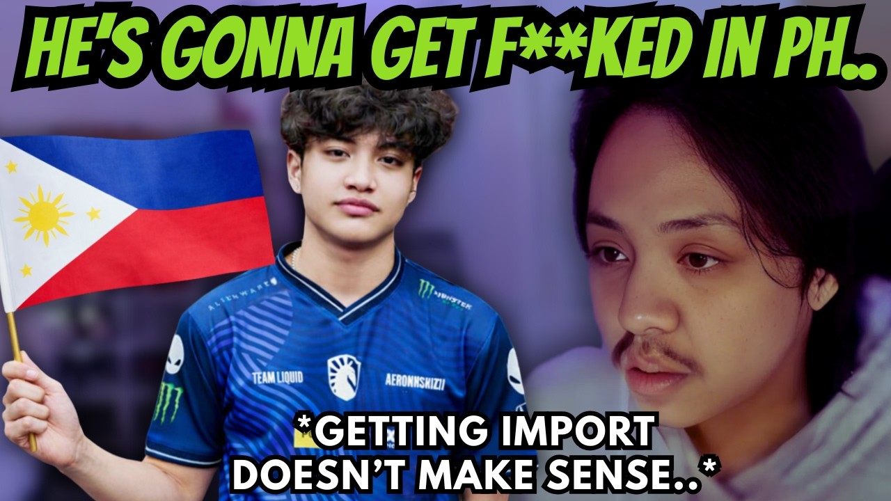 Зиа отреагировал на слухи о том, что Team Liquid PH приобретет Аэронншики в качестве легионера на...
