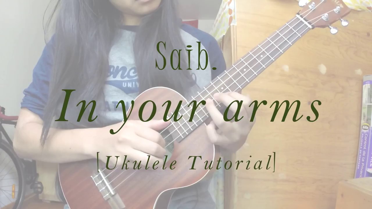 In your arms [ukulele tutorial] with beat - READ DESCRIPTION
