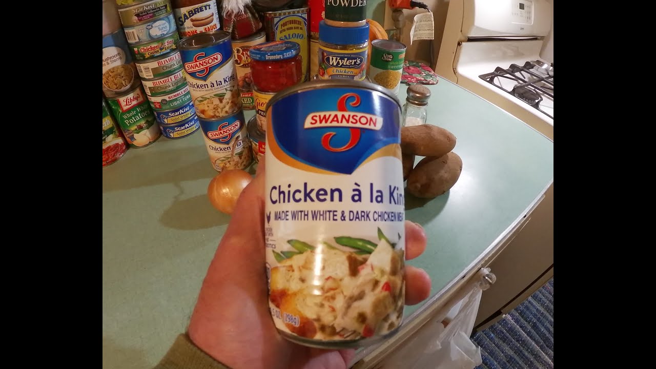 What Could You Do With a Can of Swanson Chicken a' la King