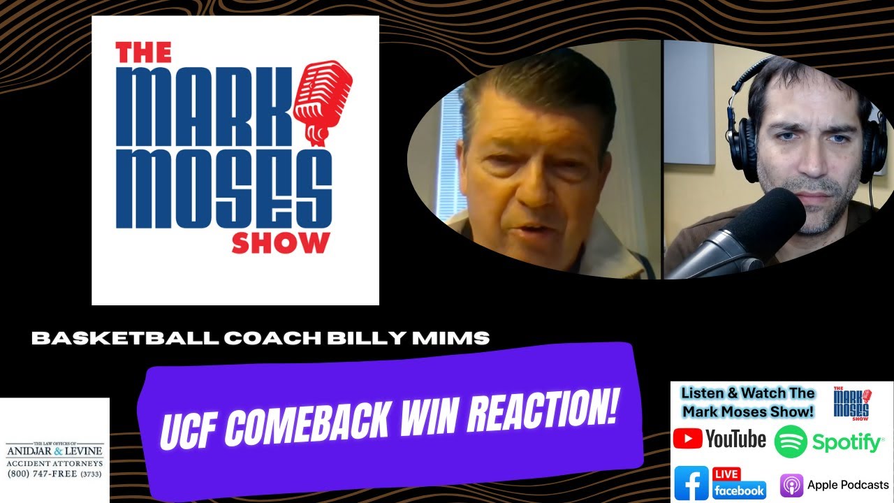 UCF-Arizona State Reaction with Billy Mims | The Mark Moses Show