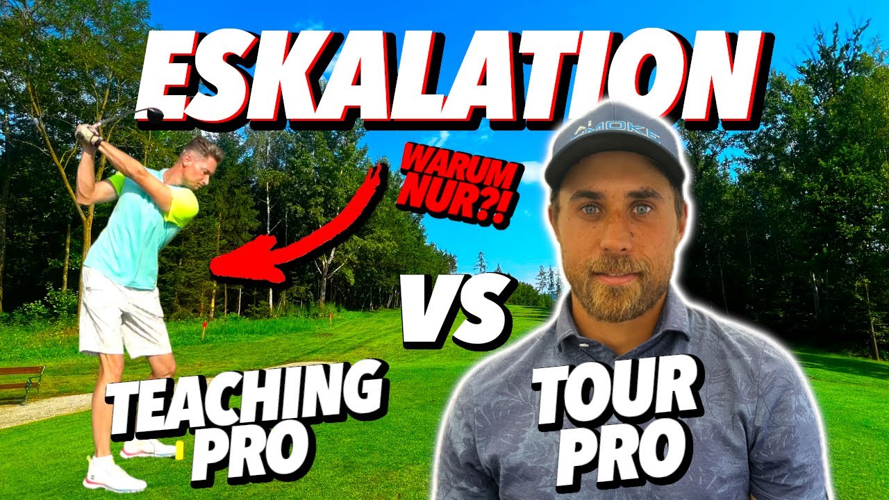 THE MATCH - ESKALATION 🤬⛳️🏌️ Teaching Pro vs Tour Pro
