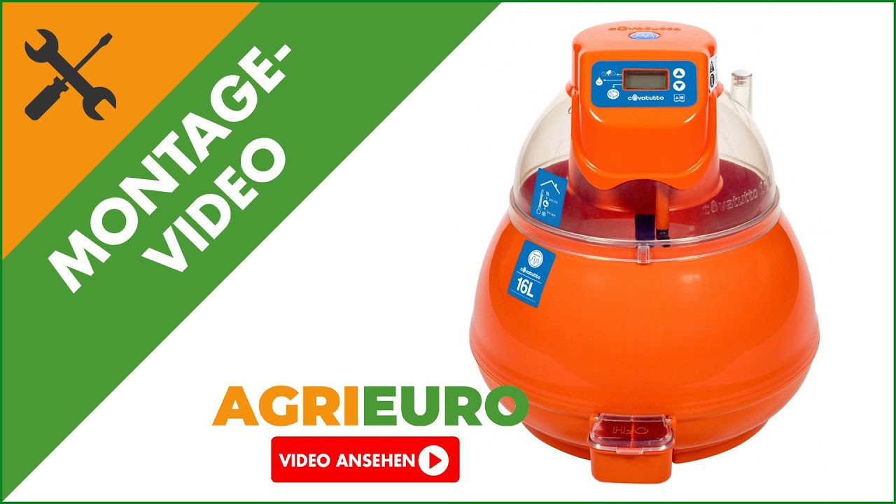 Montagevideo Novital Covatutto 16L Pro - Automatische Brutmaschine für Eier