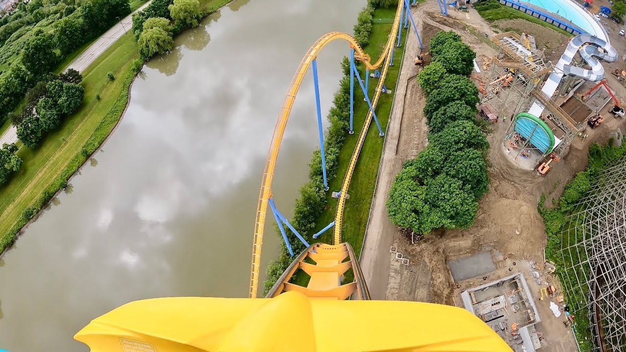 Behemoth: ПОТРЯСАЮЩИЕ гипер-американские горки от первого лица в 4K! | Canada’s Wonderland [Автор...