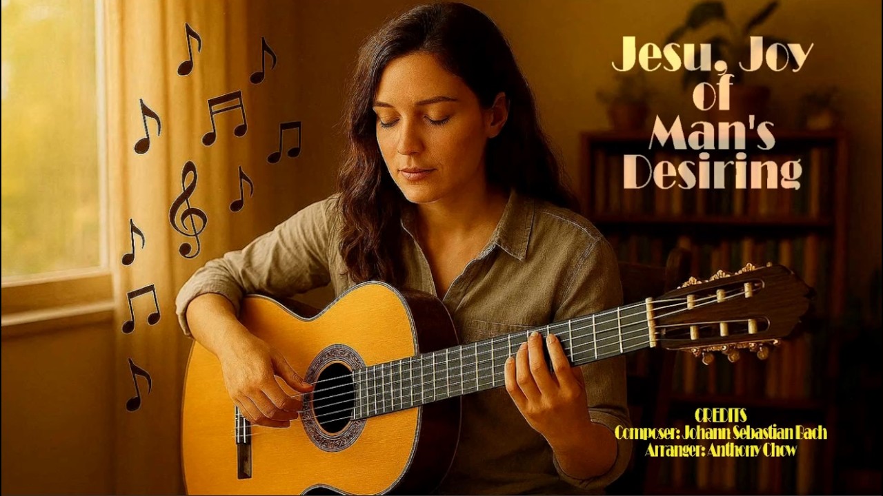 Jesu, Joy of Man's Desiring - Open G Tuning   (Guitar Solo)