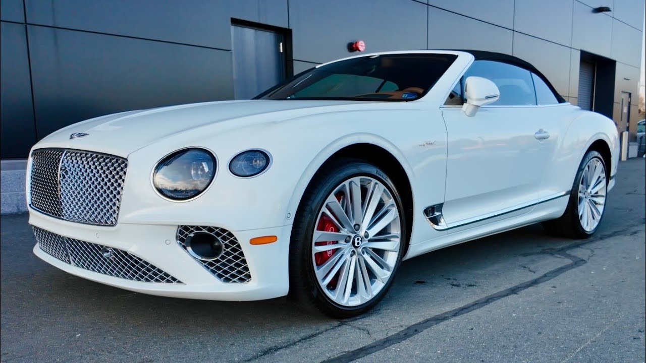 Bentley GTC Speed W12 w/ Naim + Rotating Display | Walkaround + POV Drive