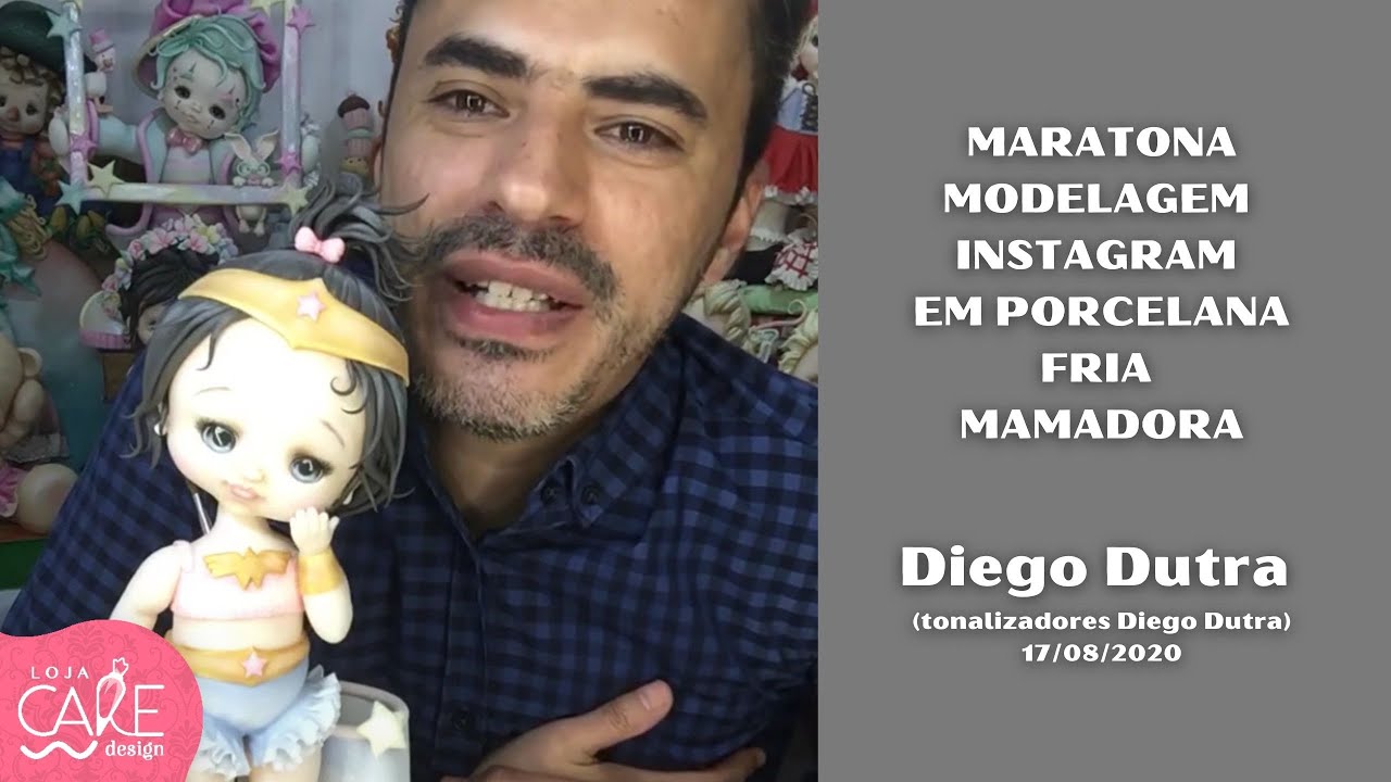 MODELAGEM EM PORCELANA FRIA #1: Diego Dutra