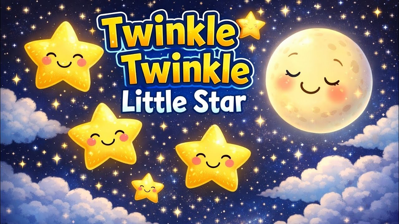 Twinkle Twinkle Little Star 🌟 | Kids Nursery Rhyme