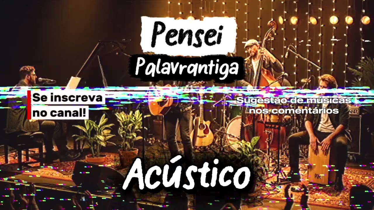 PENSEI - PALAVRANTIGA | ACÚSTICO | IA COVER