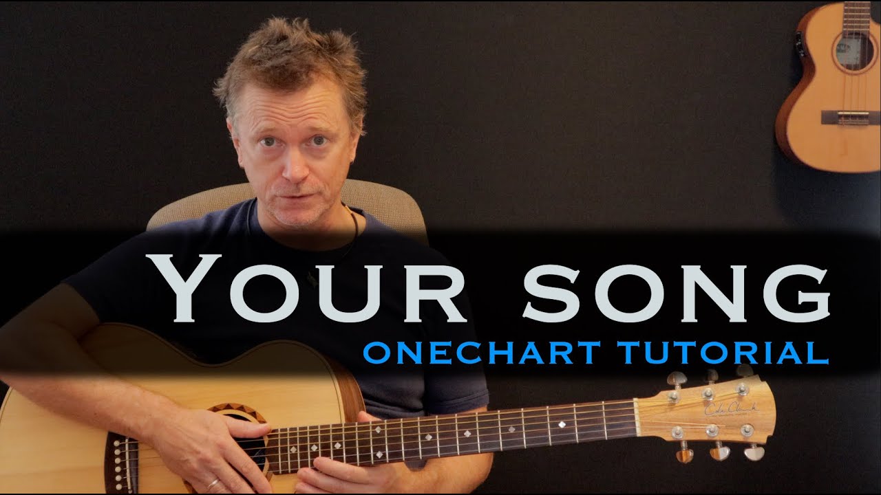 Your Song Elton John guitar tutorial | lesson [free tab]