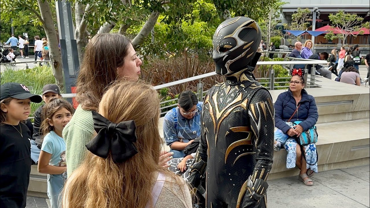 Black Panther in Avengers Campus | Disney California Adventure | June 2023 4K