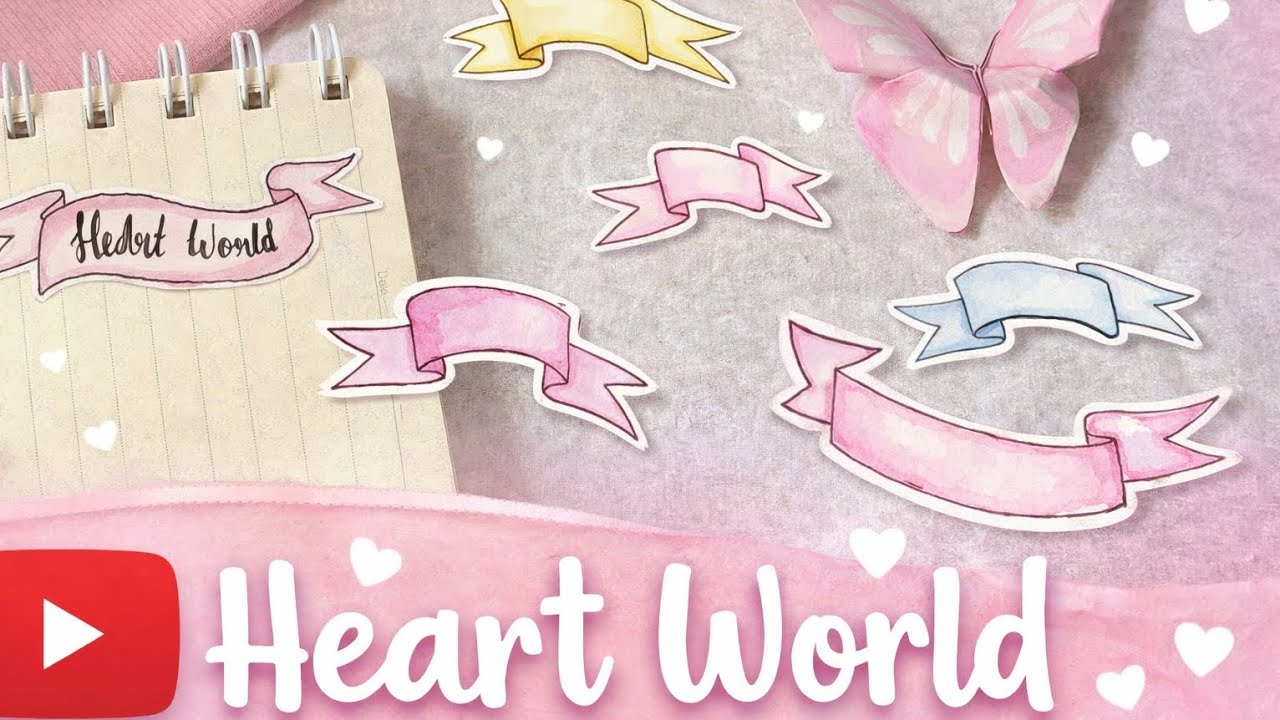 DIY Labels for journal🩷✨ | #heartworld | #artandcraft | #label | #diycrafts | #diylabels | #journal
