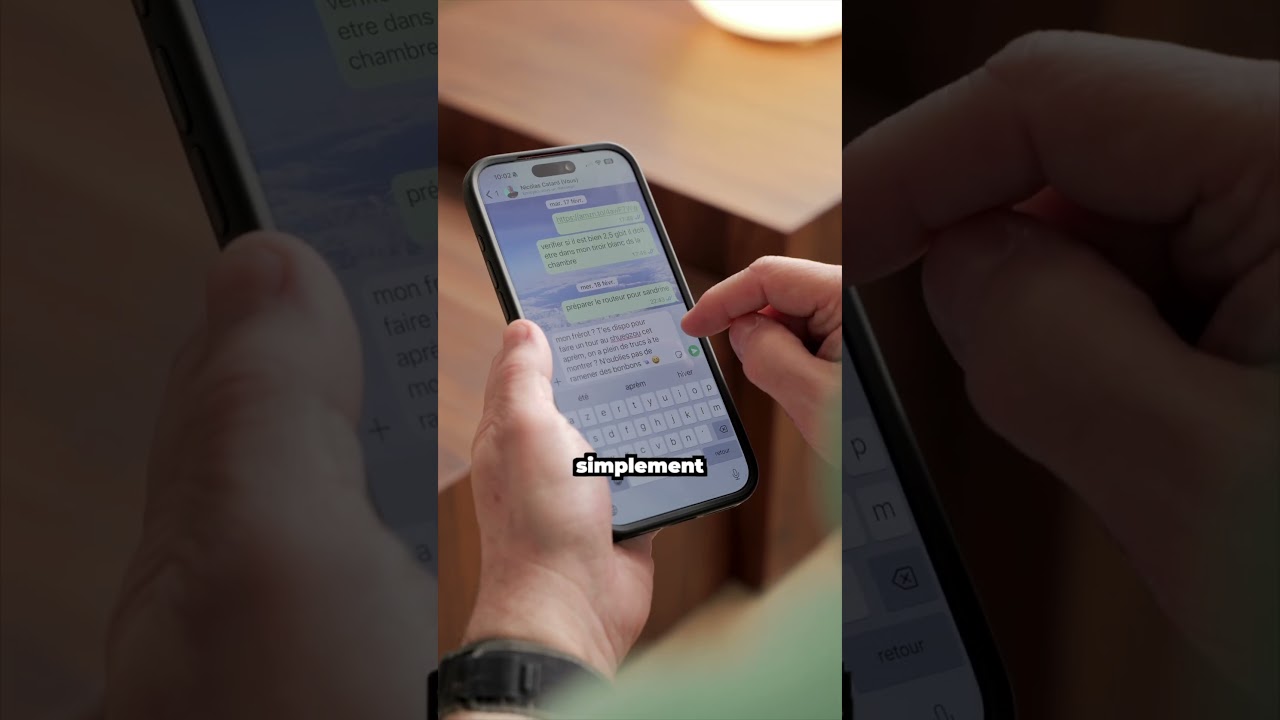 Le trackpad caché sur iPhone 😱