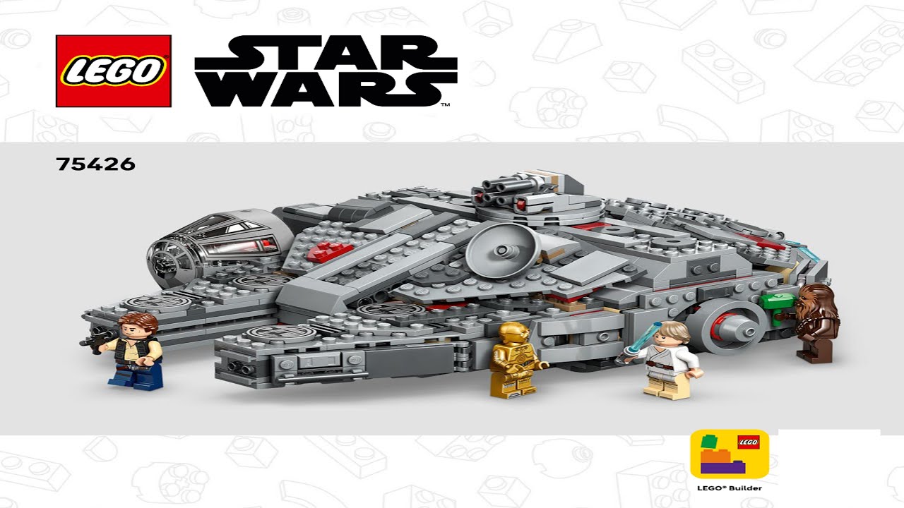 LEGO Instructions - Star Wars - 75426 - Millennium Falcon - SMART Play