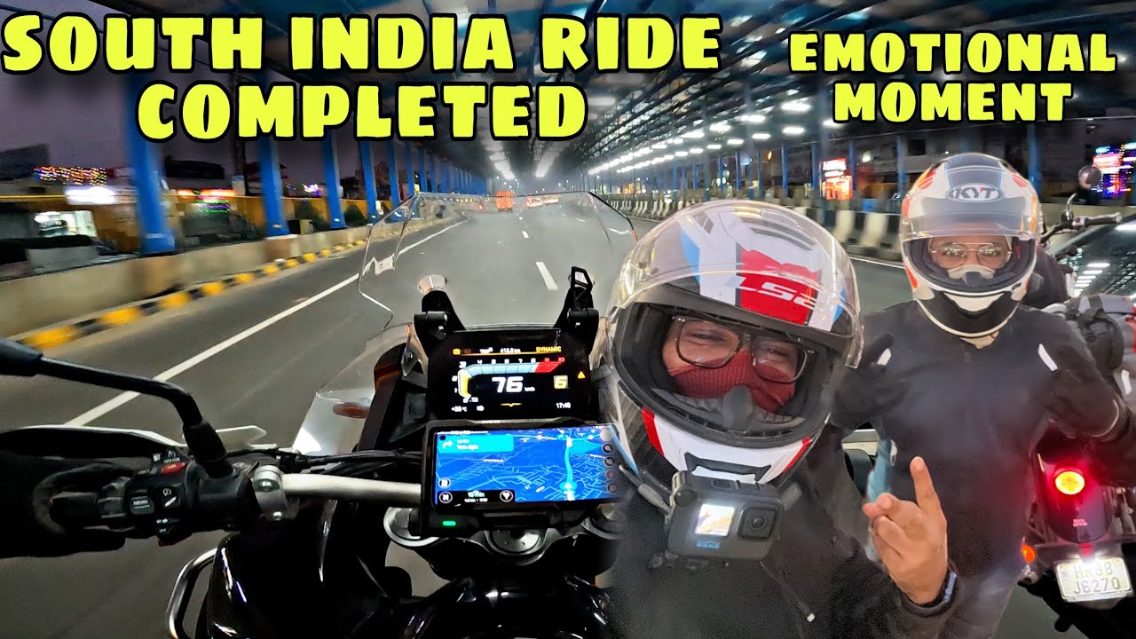 South India Ride Complete Hote Hi Emotional Ho Gye | Jhansi To Gurgaon Ep-16| Kanyakumari to Delhi |