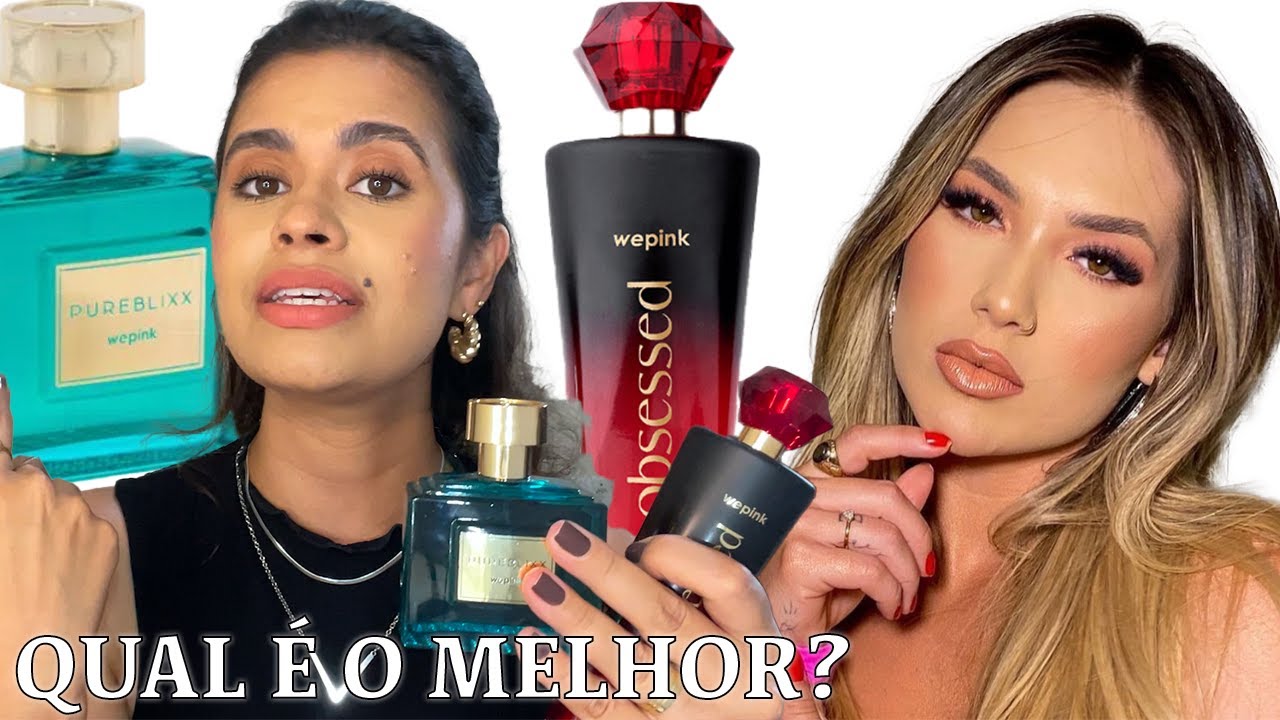 PERFUME DA VIRGÍNIA FONSECA | PERFUME PUREBLIXX E OBSESSED WEPINK