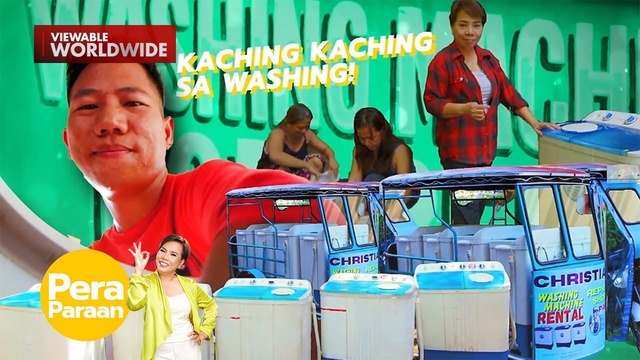 Rentahan ng washing machine, hatid ang Php 50,000 na kita kada buwan! | Pera Paraan