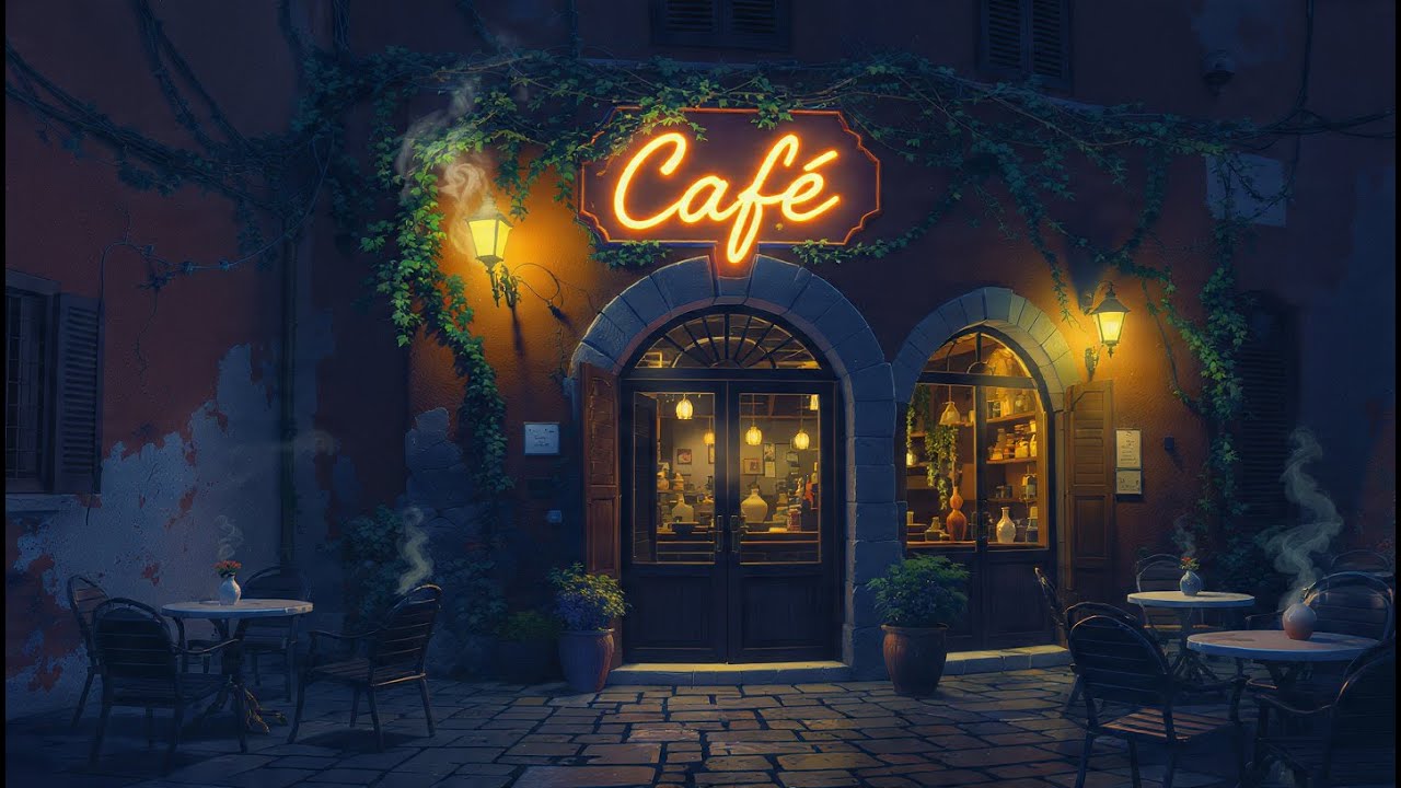 Evening Deep Focus | Cozy Cafe