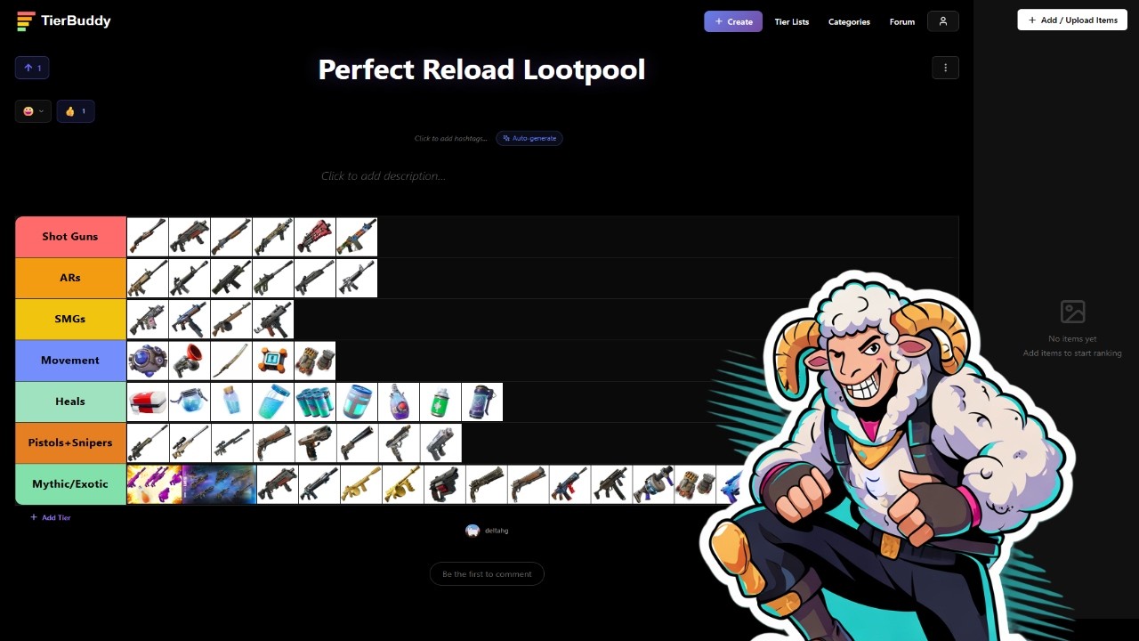 I Made The Perfect Reload Lootpool