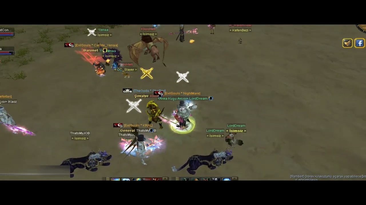 Silkroad Online TR Server: Patara Yenaa vs KliosHell