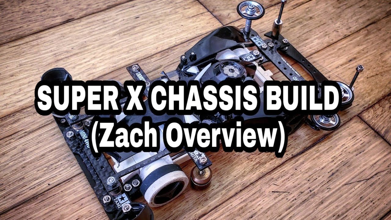 (ミニ四駆)Super X Chassis Build (Zach Overview)