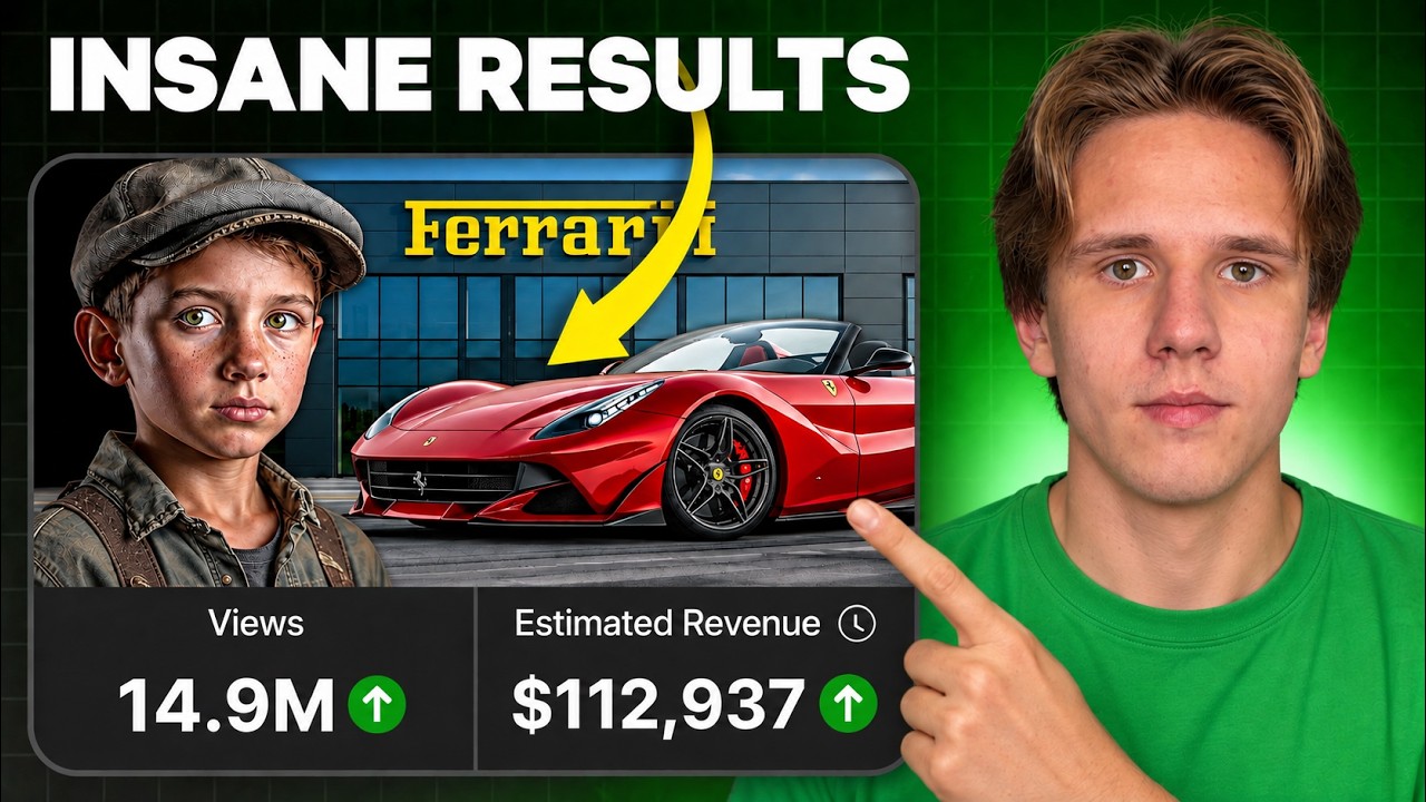 How I Made $112,937 With AI YouTube Videos (COPY ME)
