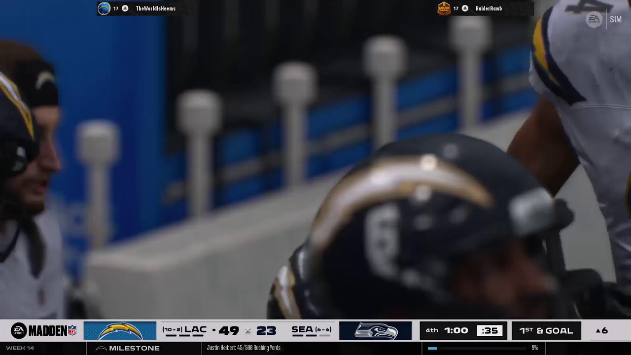 vs Seahawks - SBF #TheYear