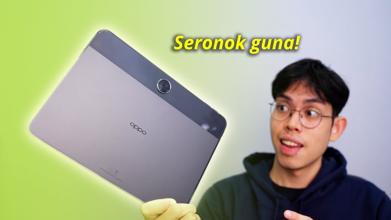 Skrin besar 2.4K, bateri 8000mAh, harga berpatutan! - OPPO Pad Neo