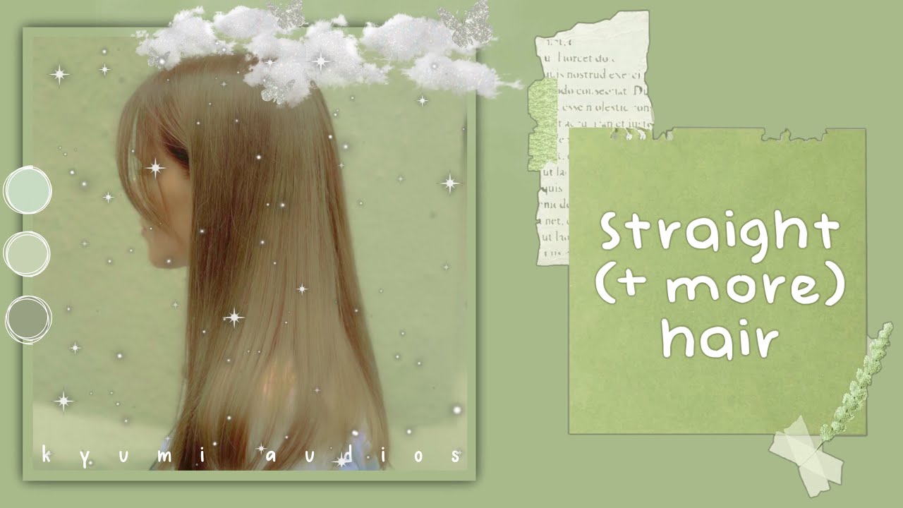 straight healthy hair (improved)