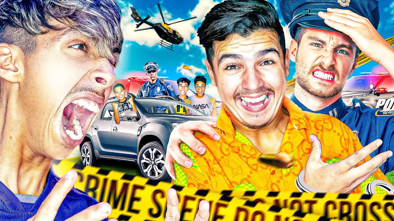سرقنا سيارة ميد صاعي 🚗😱 مشا عند البوليس 🚔