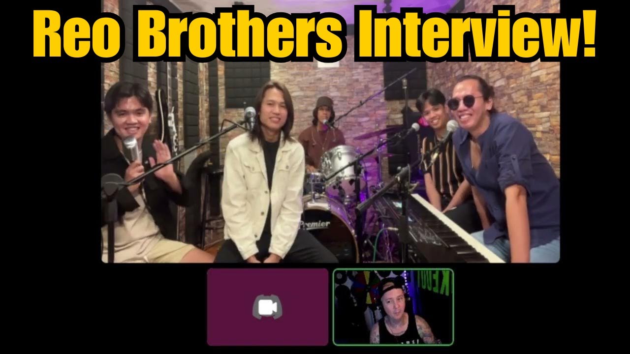 Reo Brothers Interview ! We Talk The Beatles / Covers / Tour / How They Started & Much More !