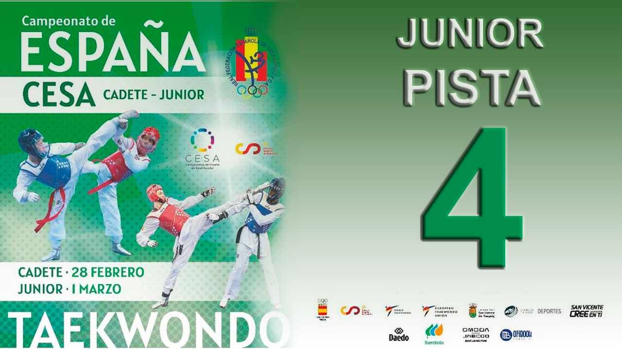 Pista 4 - Junior - Campeonato de España CESA 2026