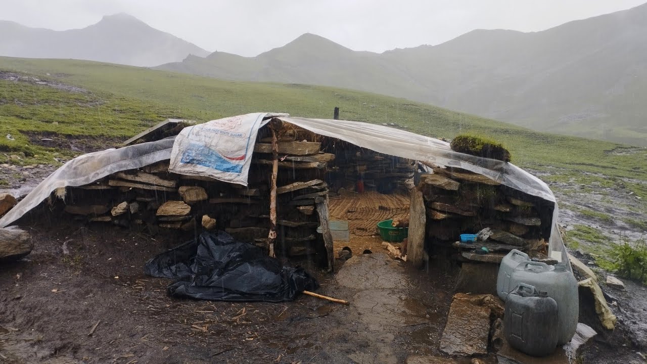 Best Rural Life in the Himalayan Mugu Village in Nepal | How People Live in Rainy Day | Real Life🇳🇵