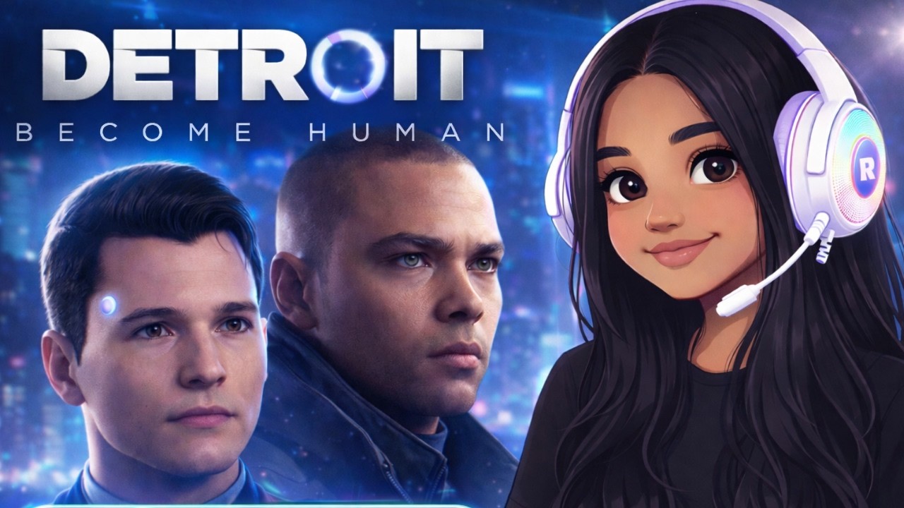 Virei um ANDROID por um dia em DETROIT:BECOME HUMAN - Que jogo incrível!! - Parte 1 #gameplay