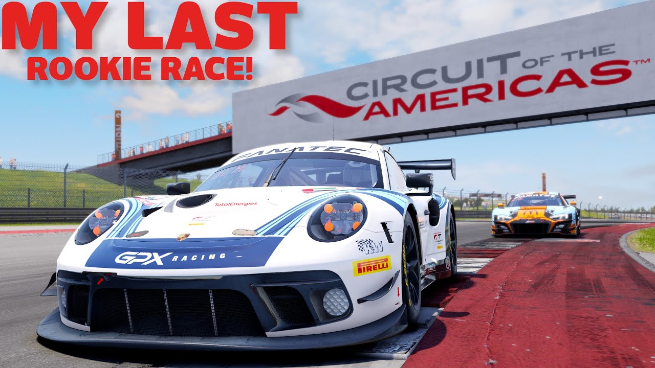 Race smart, stay safe! | My last ever rookie race on LFM? | COTA in the Porsche GT3