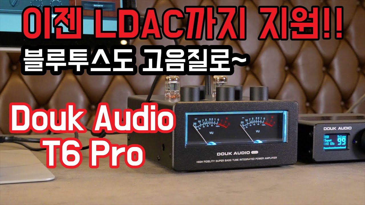 [douk audio T6Pro] 이젠 Sony LDAC 블루투스 코덱까지 지원하는 가성비를 넘어 그냥 좋은 입문용 클래스D 진공관 하이브리드 앰프 리뷰, 사운드 감상