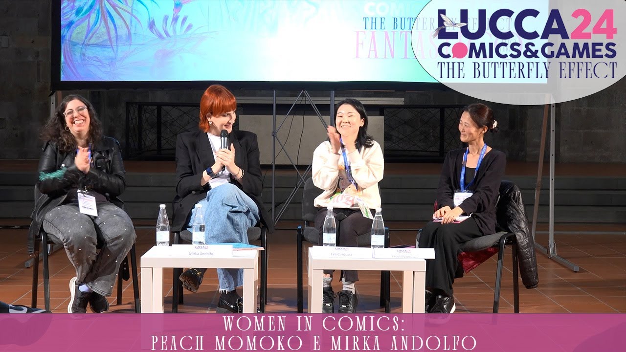 [Lucca C&G] Women in Comics: Peach Momoko e Mirka Andolfo
