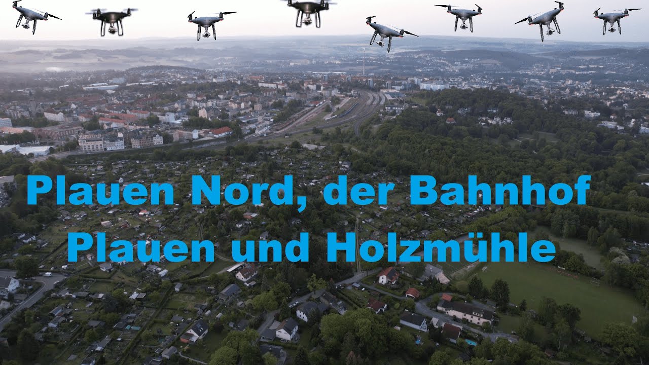 Plauen Nord, oberer Bahnhof, Zwoschwitz, Kauschwitz und an der Holzmühle
