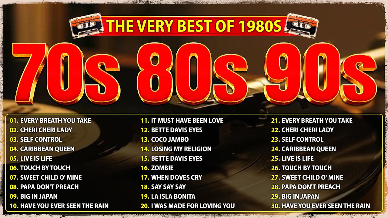 Best Music Hits 70s 80s 90s Playlist 📀 Greatest Hits 70s 80s 90s Oldies Music 1886 📀 Music Hits 80
