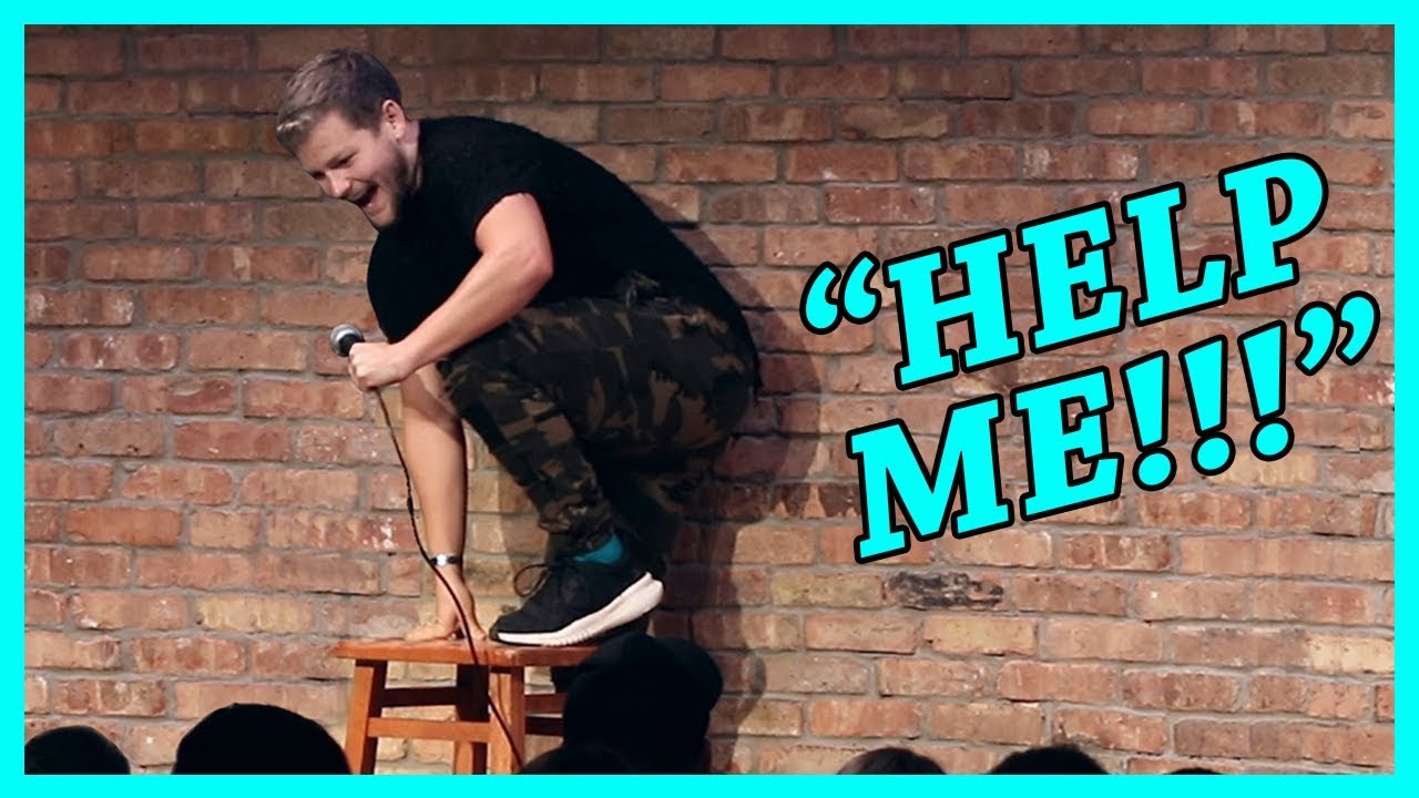 Spider Attacks Comedian On Stage