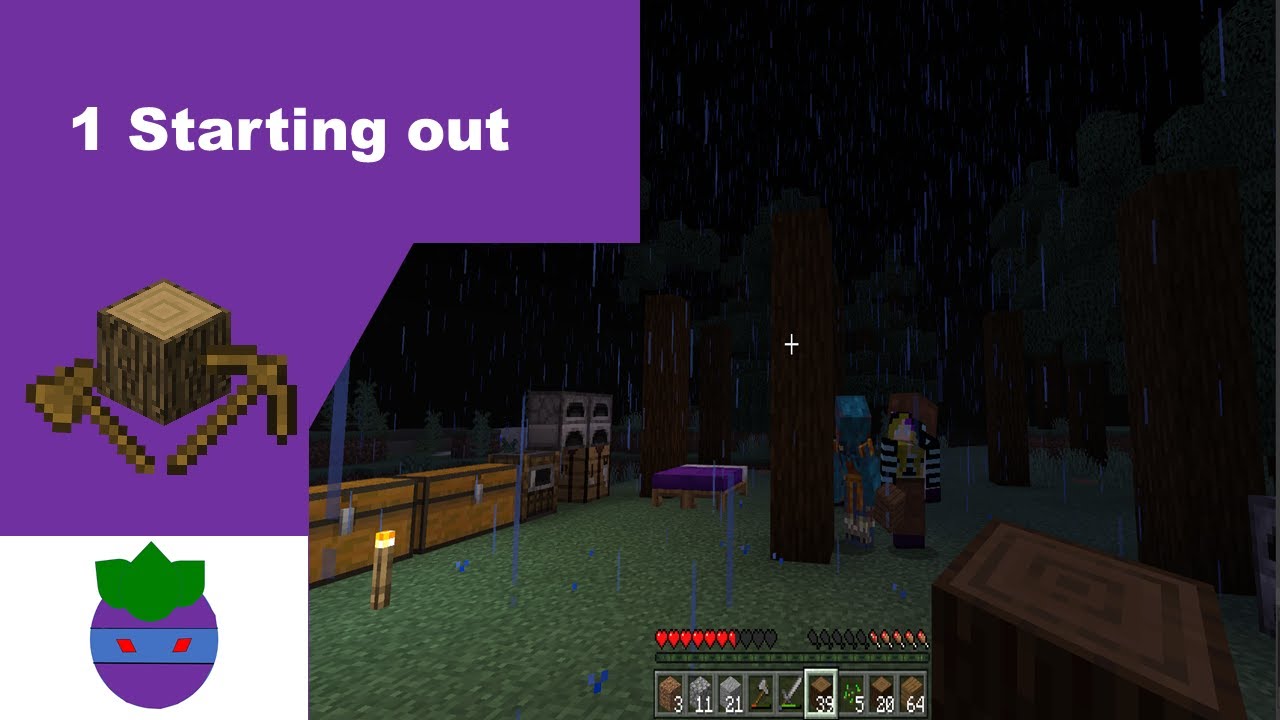 1 Starting out. Minecraft Hard Series. Joddish