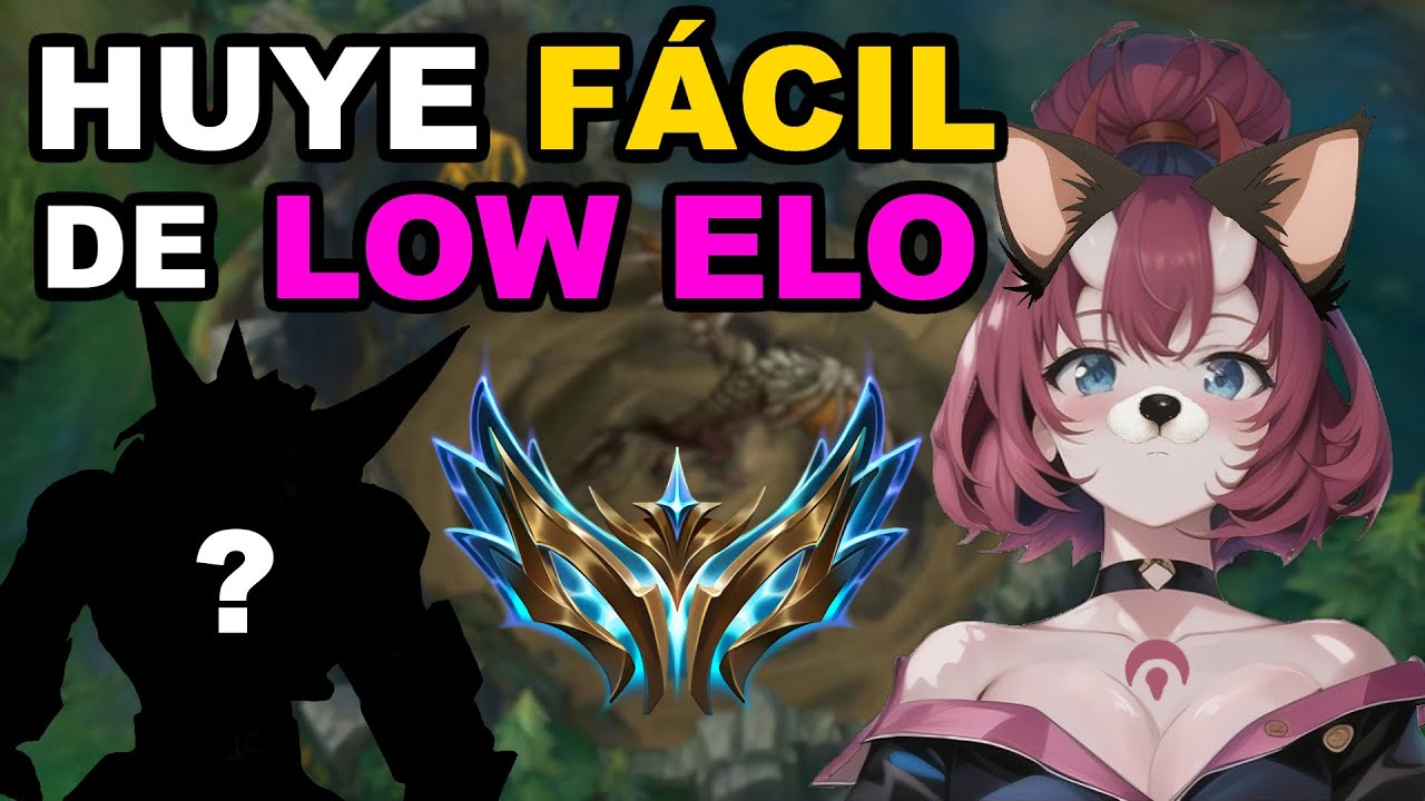 🧠¡MÉTODO SENCILLO para DESTRUIR LOW ELO como JUNGLA🌳! | Guia BÁSICA LoL S13