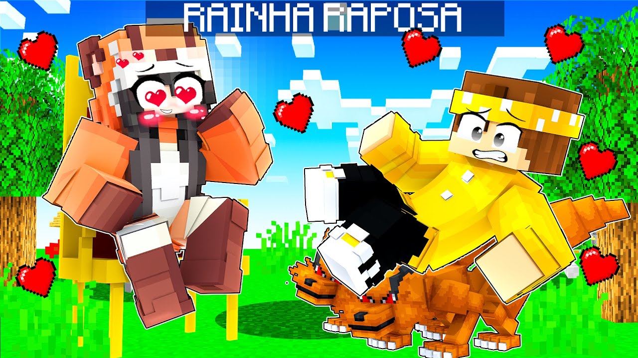 A RAINHA RAPOSA está APAIXONADA POR MIM no Minecraft ‹ Alex ›