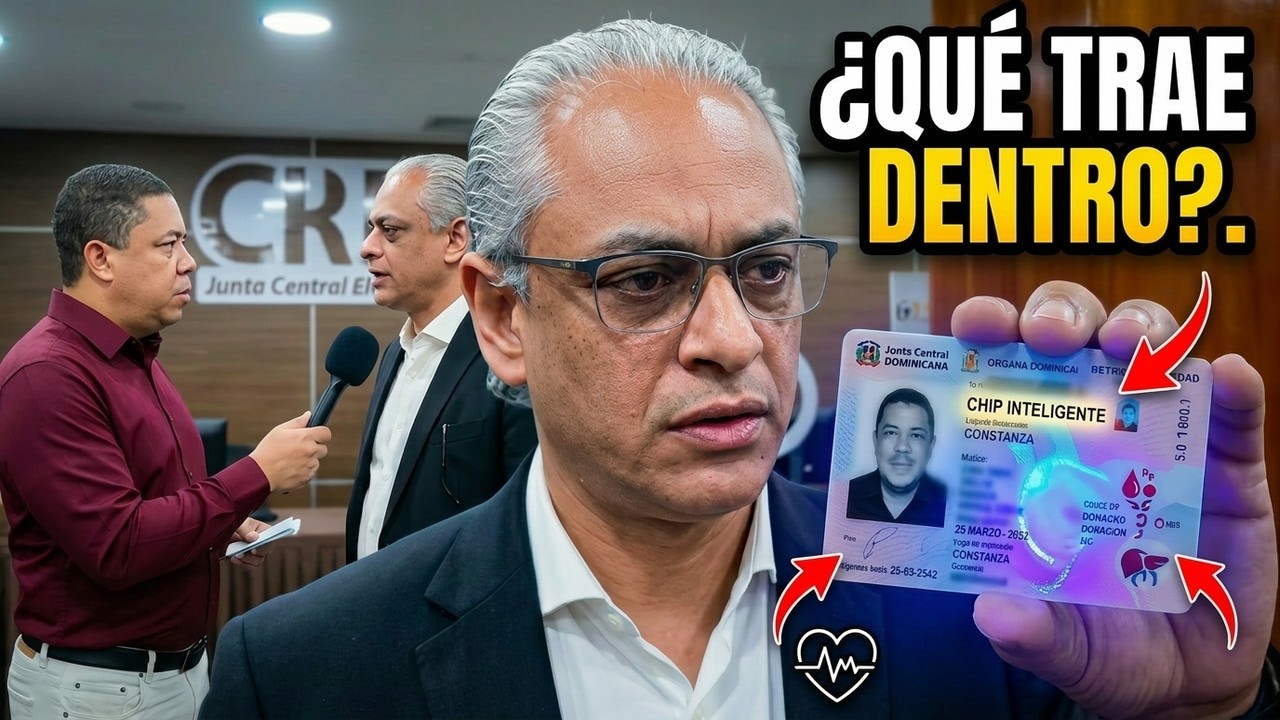 Lo que tiene la nueva cédula dominicana en su interior
