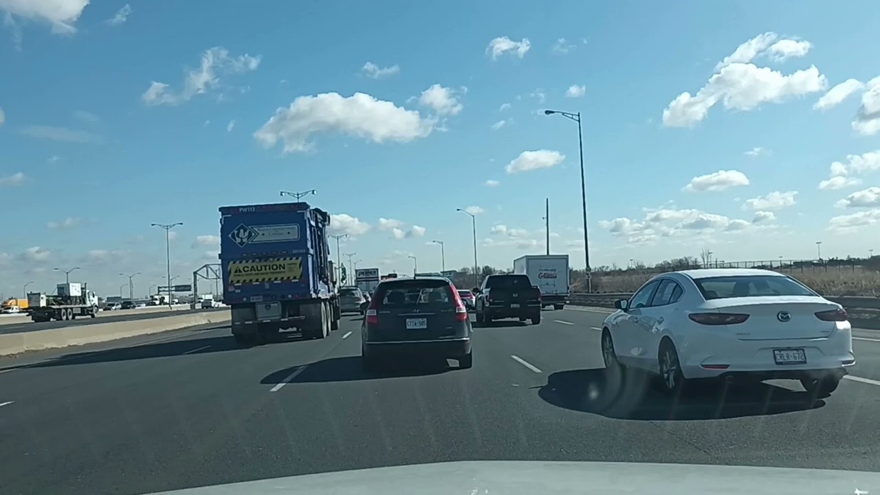 Driving from Mississauga to Pearson Airport - Episode 1