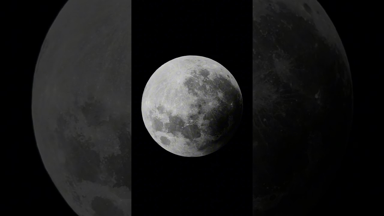 Eclipse Lunar parcial 🌒🔭#eclipse #eclipselunar #lua