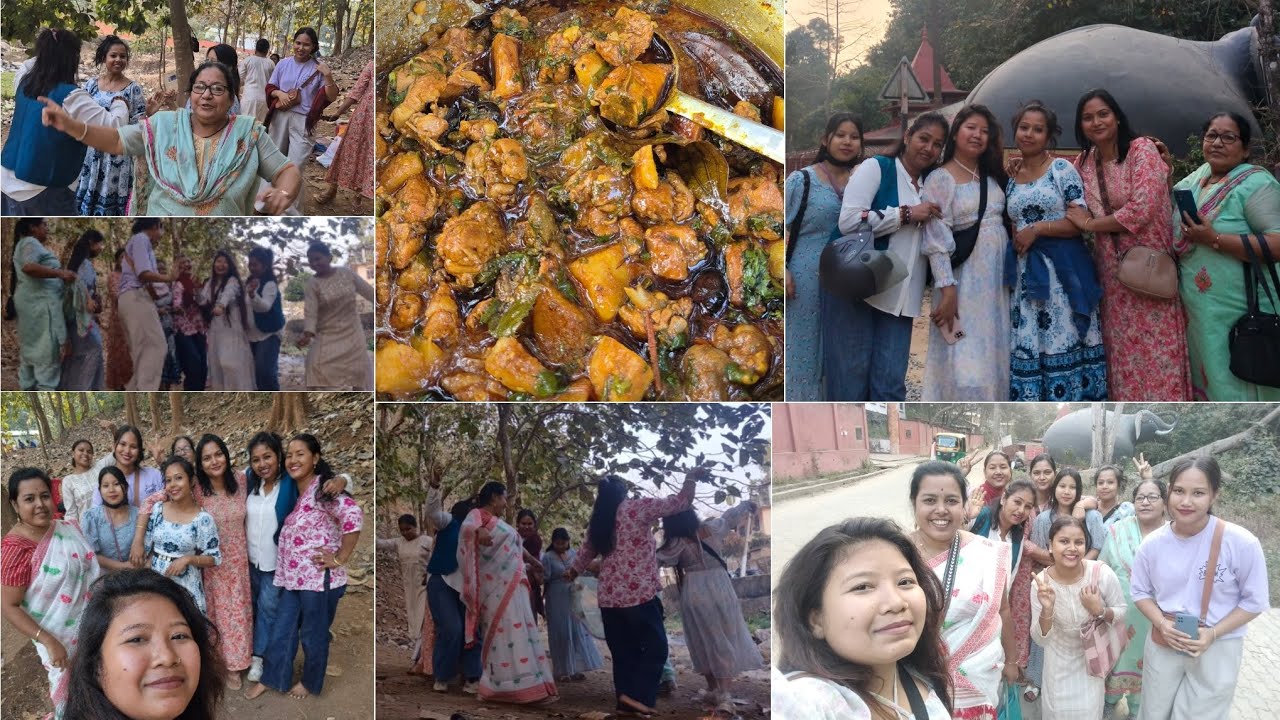 Picnic with my lovely ladies || Basistha Mandir || Get together || full on masti #viral#youtube#love