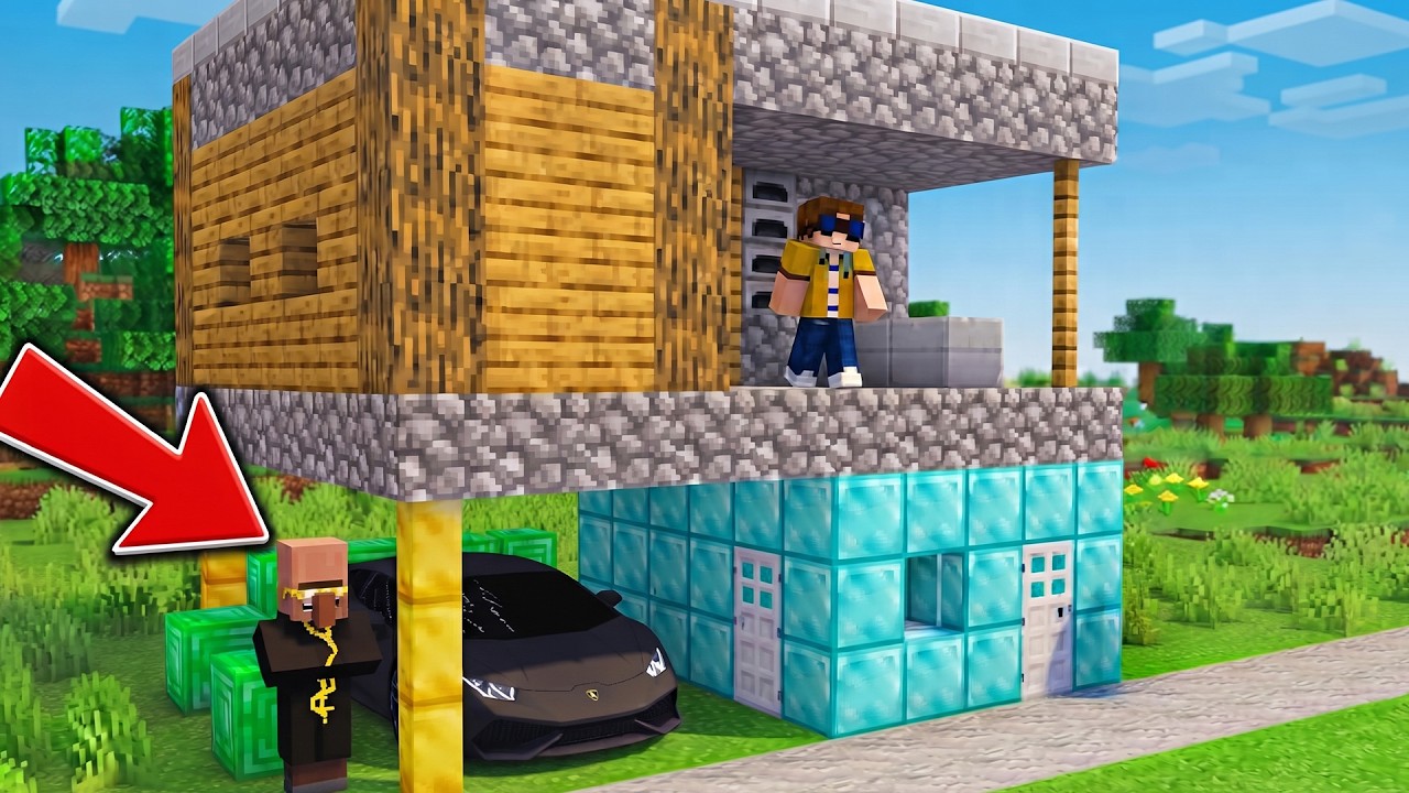 Ein MILLIONÄR VILLAGER ZIEHT in MEIN HAUS EIN!