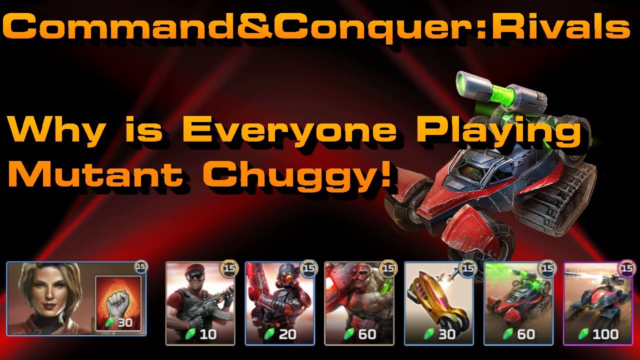 C&C Rivals: Mutant Chuggy Resource Challenge!