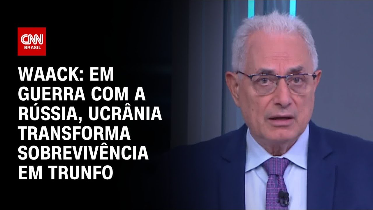 Waack: Em guerra com a Rússia, Ucrânia transforma sobrevivência em trunfo | WW