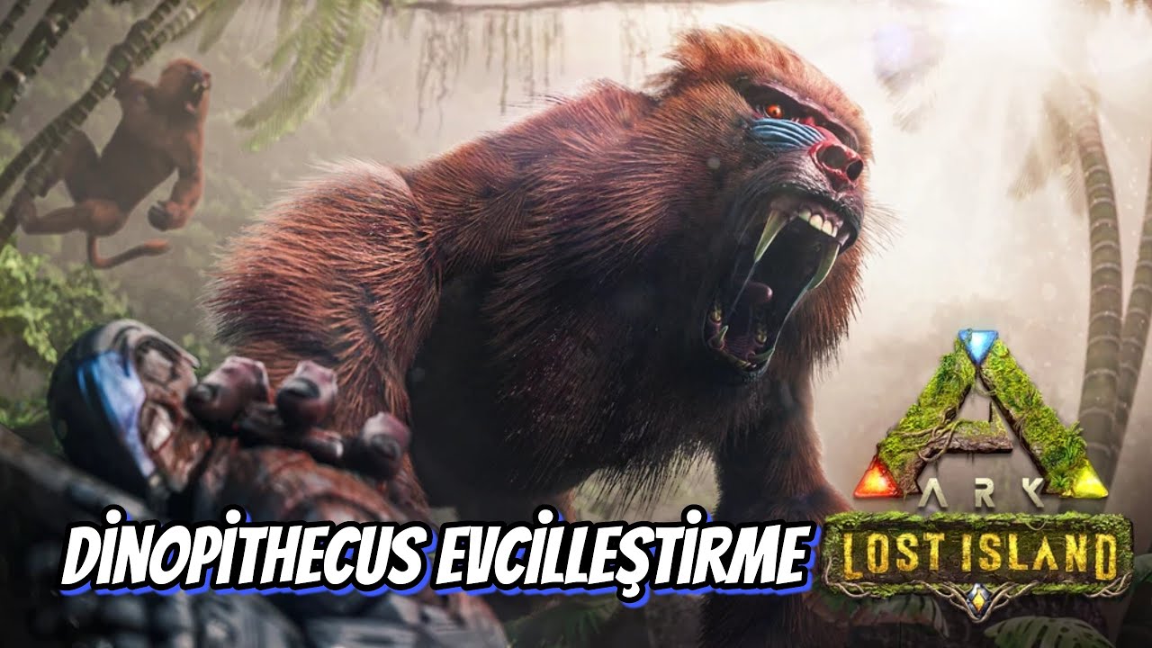 Dinopithecus Evcilleştirme Lost Island | Ark: Survival Evolved